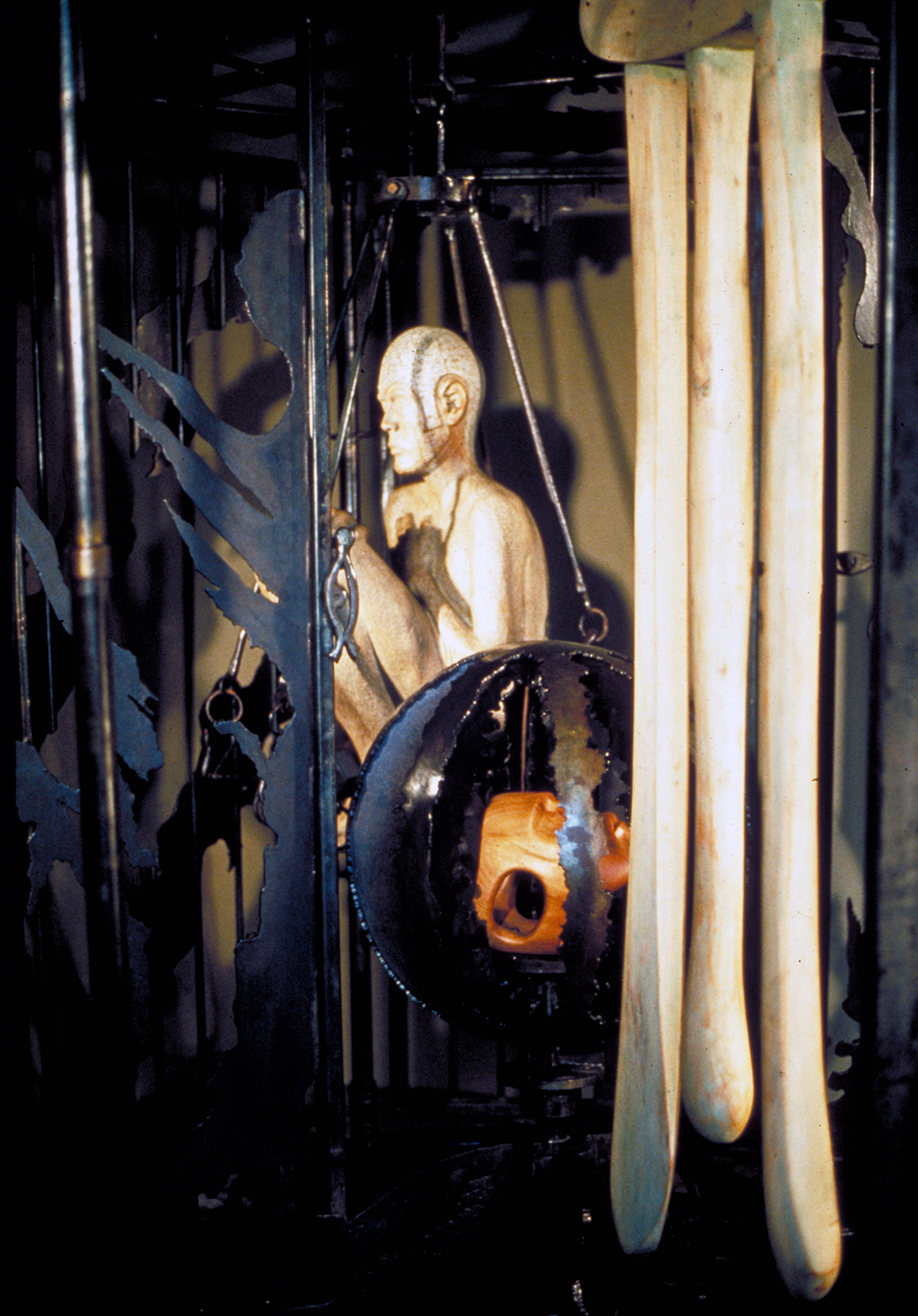 Carousel, 1981, sculpture by Adrian Mauriks.