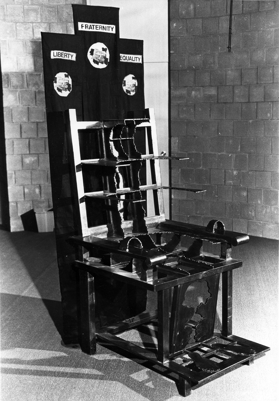 Chair, 1979. A collaborative work with Jacek Grezlecki.