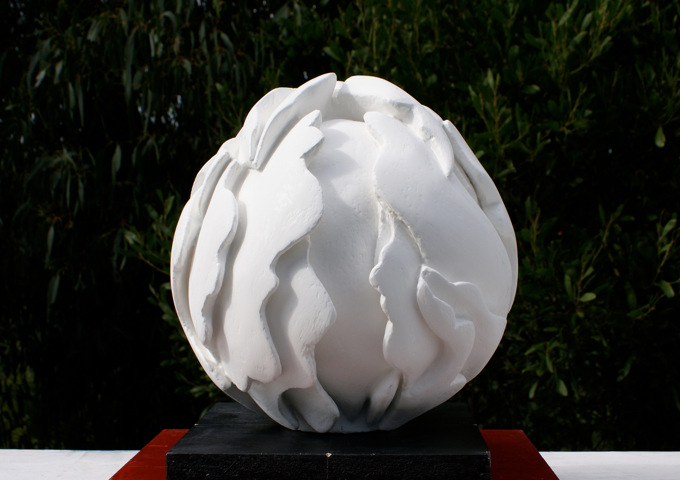 Exo, 2014, sculpture by Adrian Mauriks.