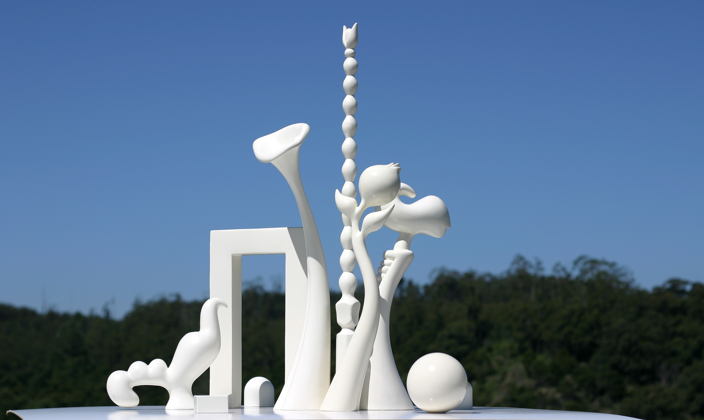Exotic Garden, 2005, sculpture by Adrian Mauriks.