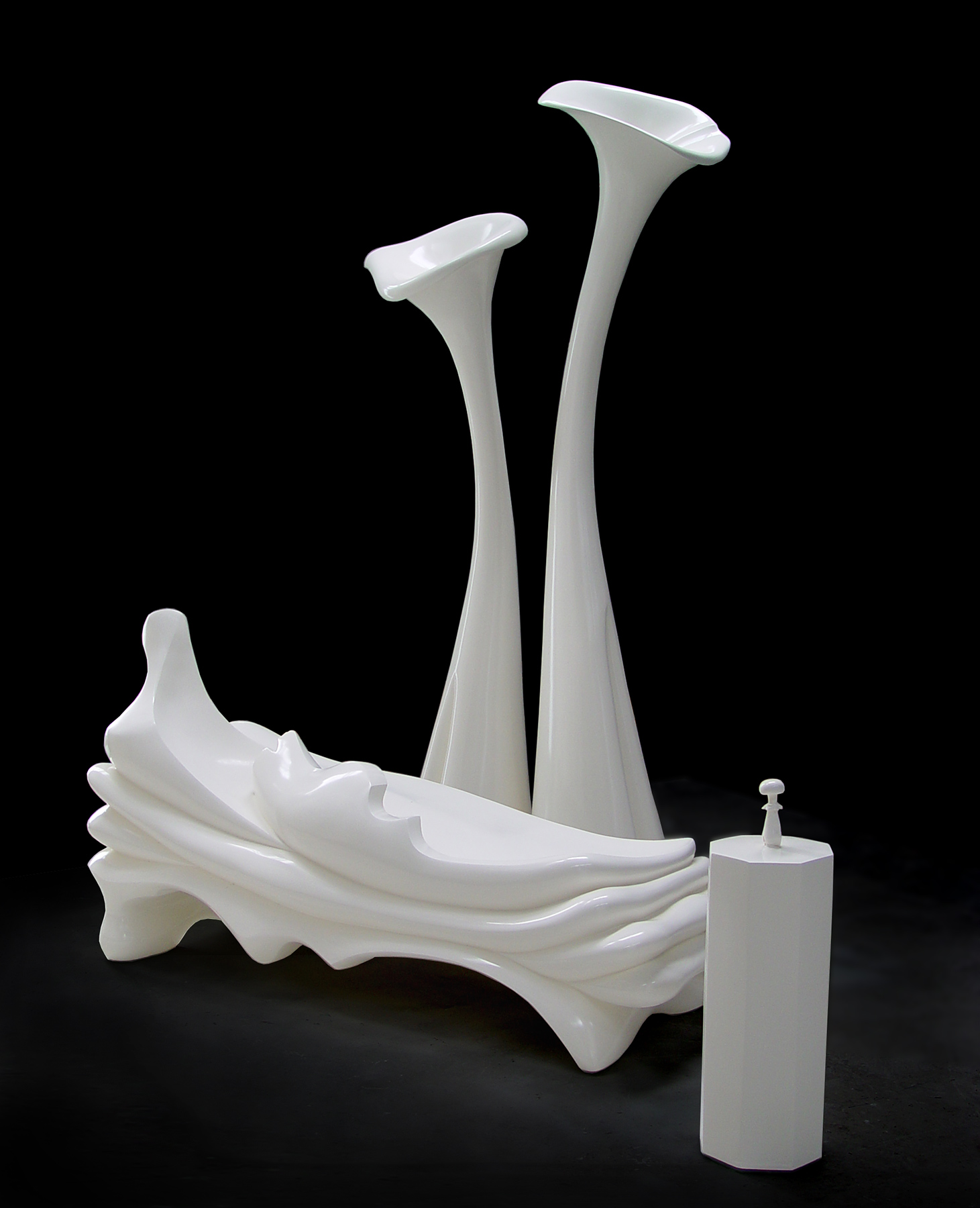 Lovers, 2003, sculpture by Adrian Mauriks.