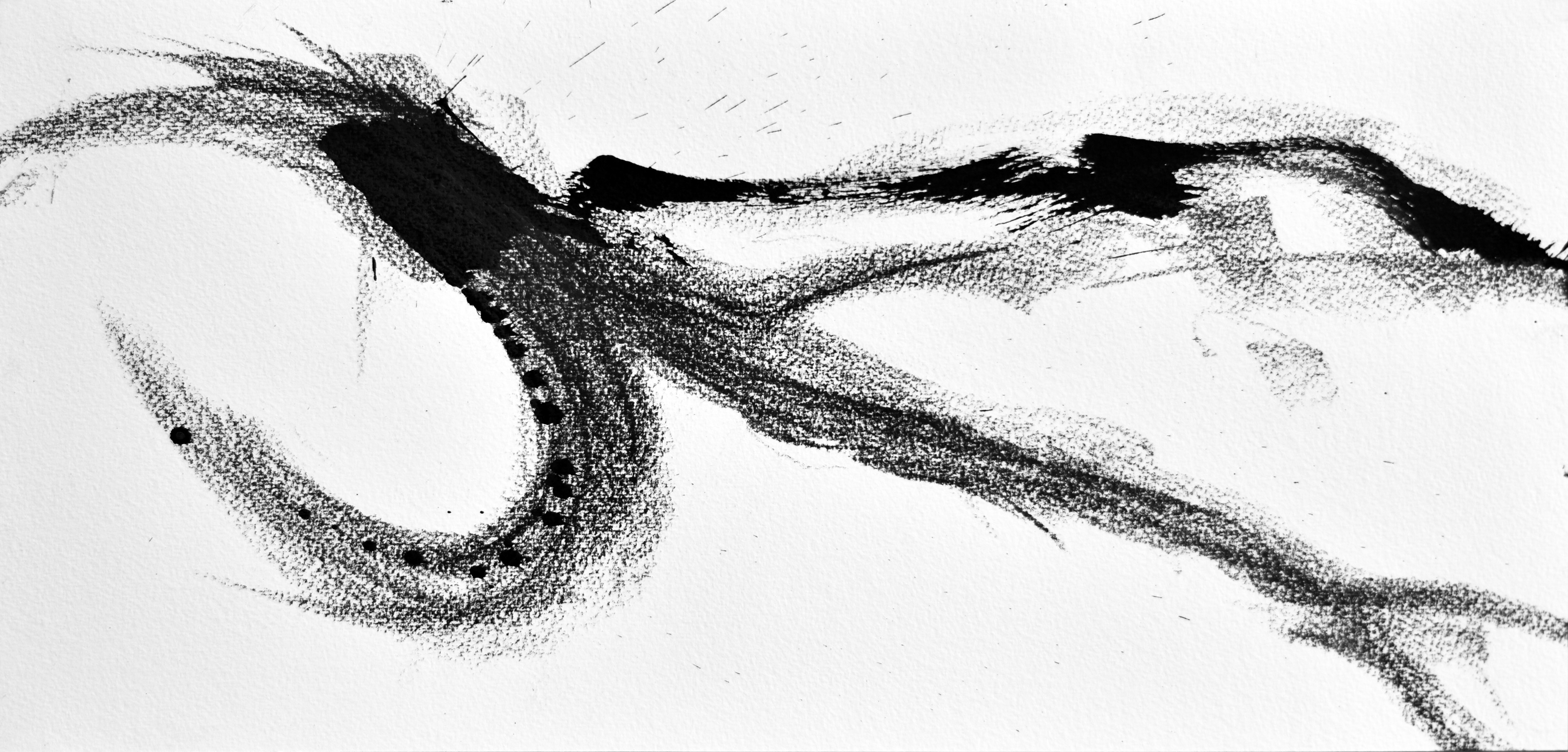 Movement Right, 2018, drawing by Adrian Mauriks.