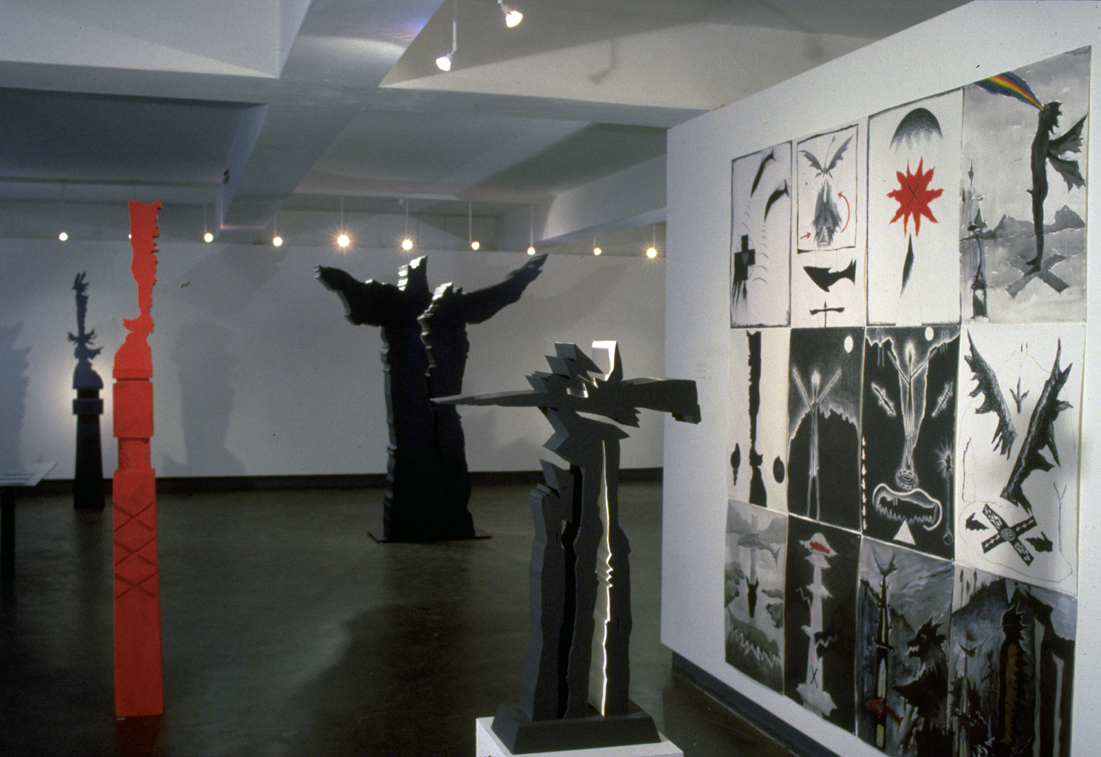 Adrian Mauriks at William Mora Galleries, 1989.