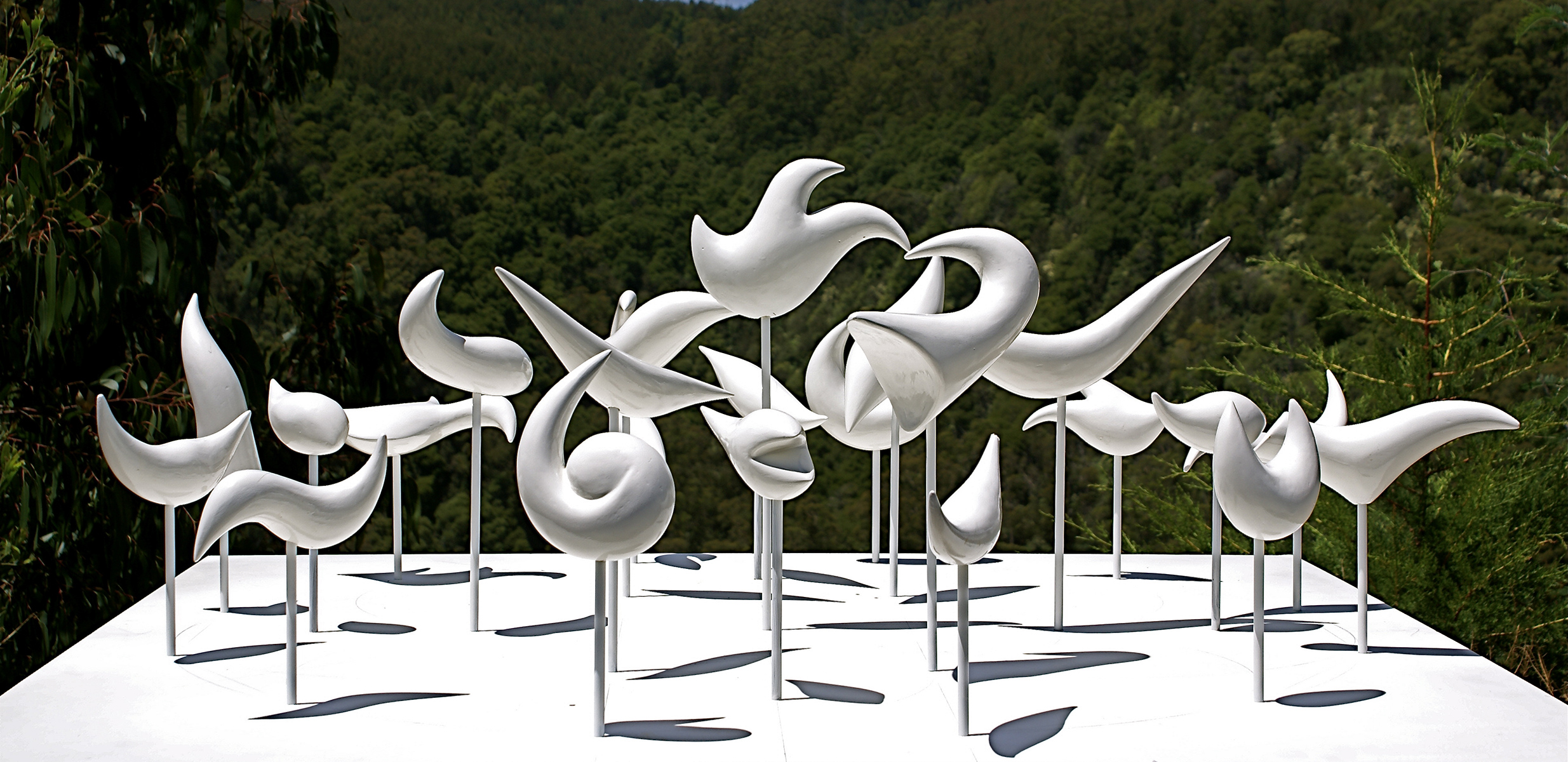 Fire Within Two, 2009, sculpture by Adrian Mauriks.