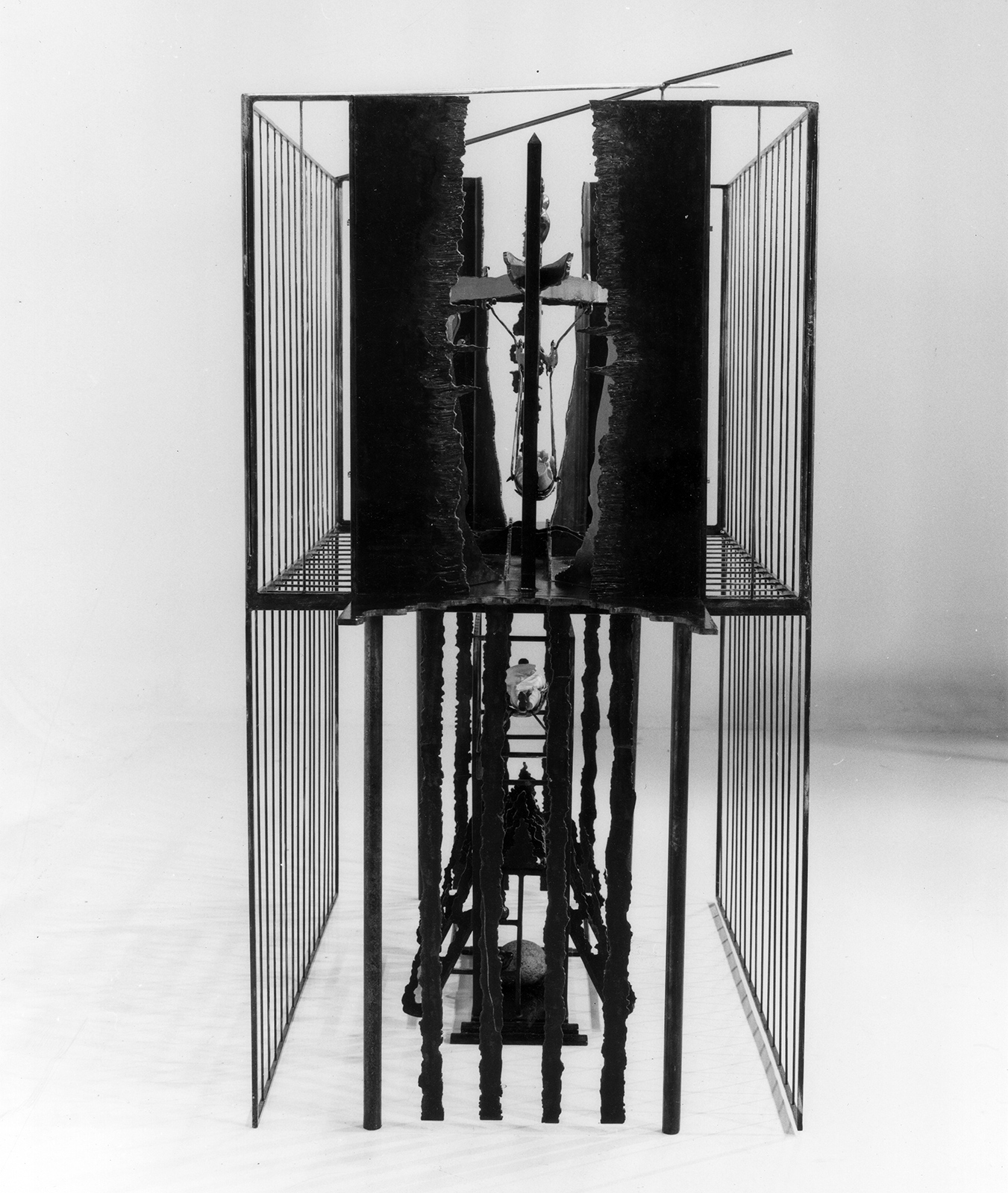 Landscape Dreamer I, 1982, sculpture by Adrian Mauriks.